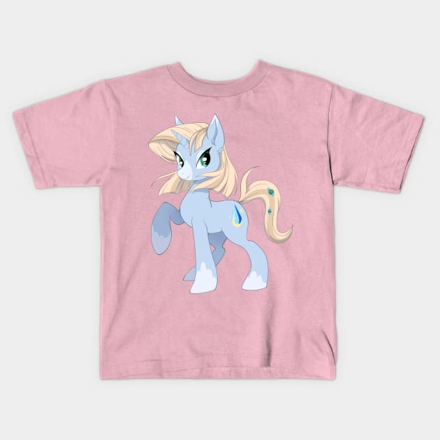 Proud Pony Kids T-Shirt by Gekroent